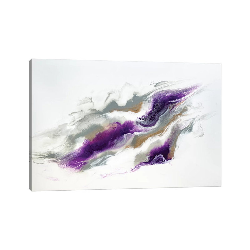 Grey And Violet Skies - Print on Canvas, Wrapped Canvas, 66.04 cm H x 45.72 cm W x 1.91 cm D