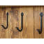 Derrion Solid Wood Wall 5 - Hook Wall Mounted Coat Rack
