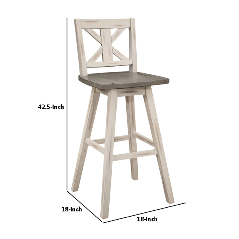 Ensemble de 2 tabourets de bar Ati