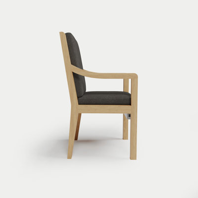 Solerno Heated Dining Armchair — Dove