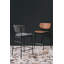 Fifties Upholstered Stool with Metal Frame-46242968