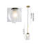 Luminaire suspendu sphère 1 lumière Transitional