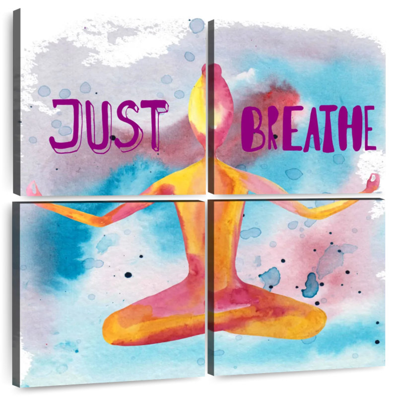 Senne Just Breathe Meditation, H 18 po x l 18 po