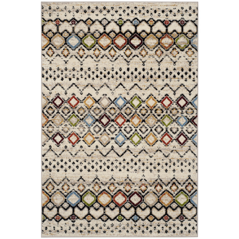 Savoy Geometric Area Rug, Rectangle 91 x 152 cm