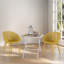 Chaise de salle à manger d'extérieur empilable 2 pièces (sans table)-351705878