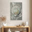 Shell coral silver on gray iv Aletra-108383413