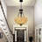 Lustre suspendu 3 lumières de style Tiffany Elyce