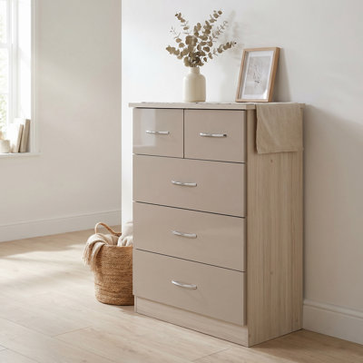 Cascio 5 Drawer Chest Of Drawers