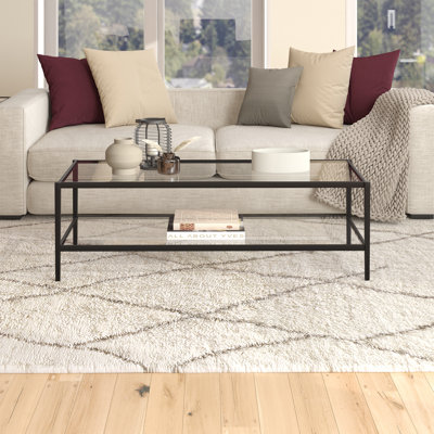 Hera Glass Top Coffee Table