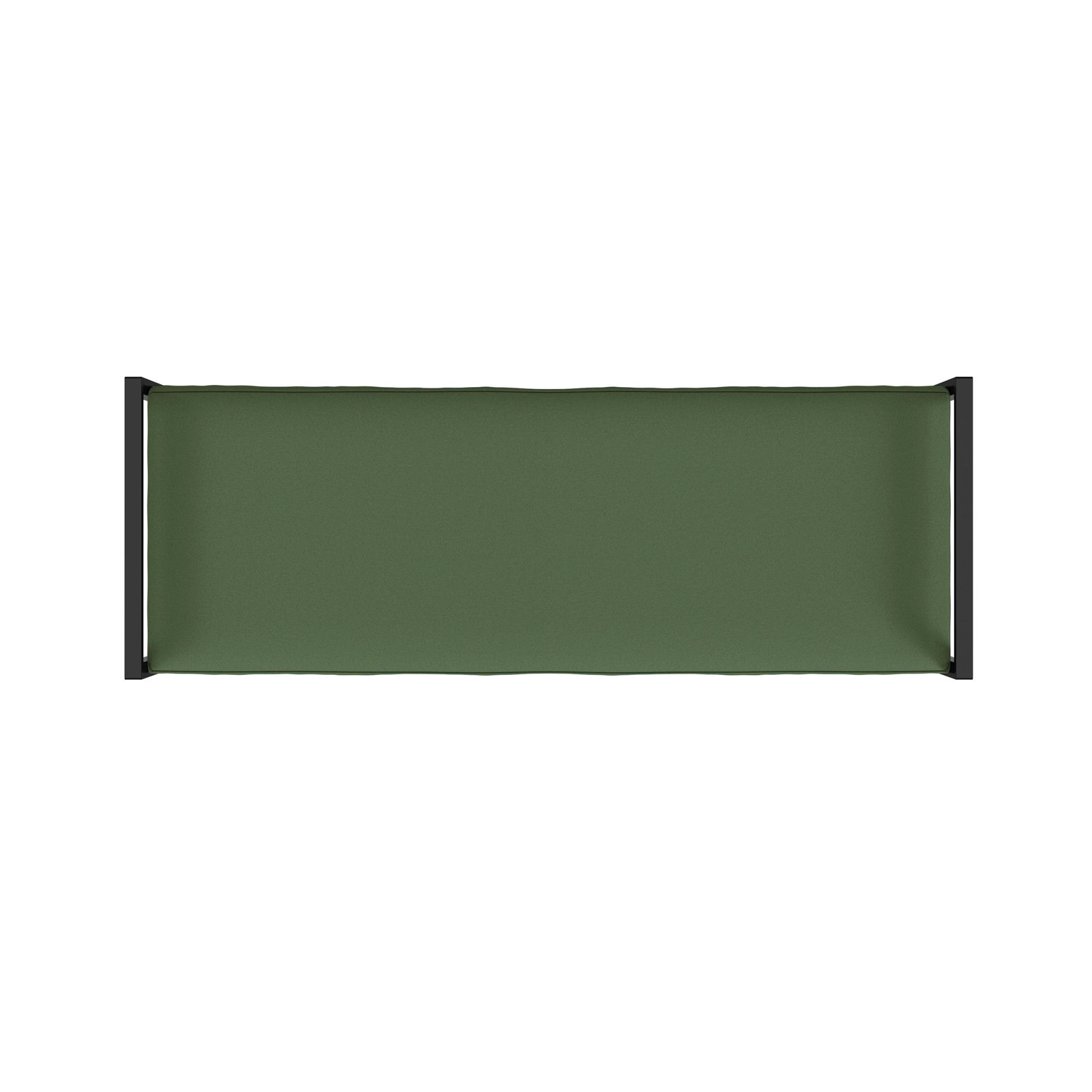 Loxe Bench, Loden Green Velvet
