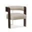 Modern Streamline Barrel Chair