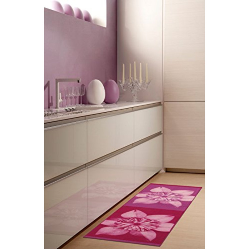 Geometric Flatweave 22cm X 55cm Area Rug