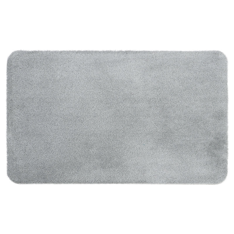 Non-Slip Bath Rug, 50 x 80cm, Light Grey