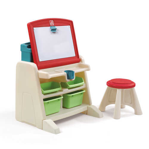 Bureau à chevalet avec tabouret Step2