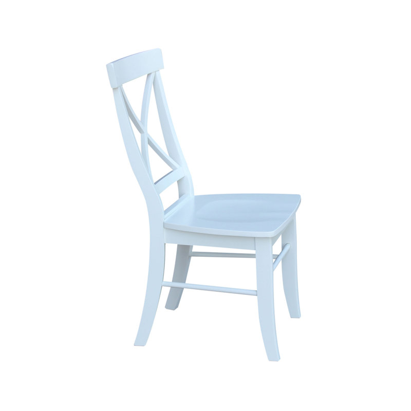 Ensemble de salle à manger Kaylam, Blanc, 5 pièces: table, 4 chaises