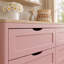 Ensemble de rangement de chambre à coucher moderne Abra (ensemble de commode à 6 tiroirs et table de chevet à 2 tiroirs)-132578625