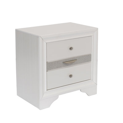Smyth 2 Drawer Nightstand by House of Hampton
