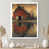 White Single Picture Framed Canvas
