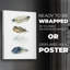 Collection Feather - Impression sur toile seulement - NON-CADRE