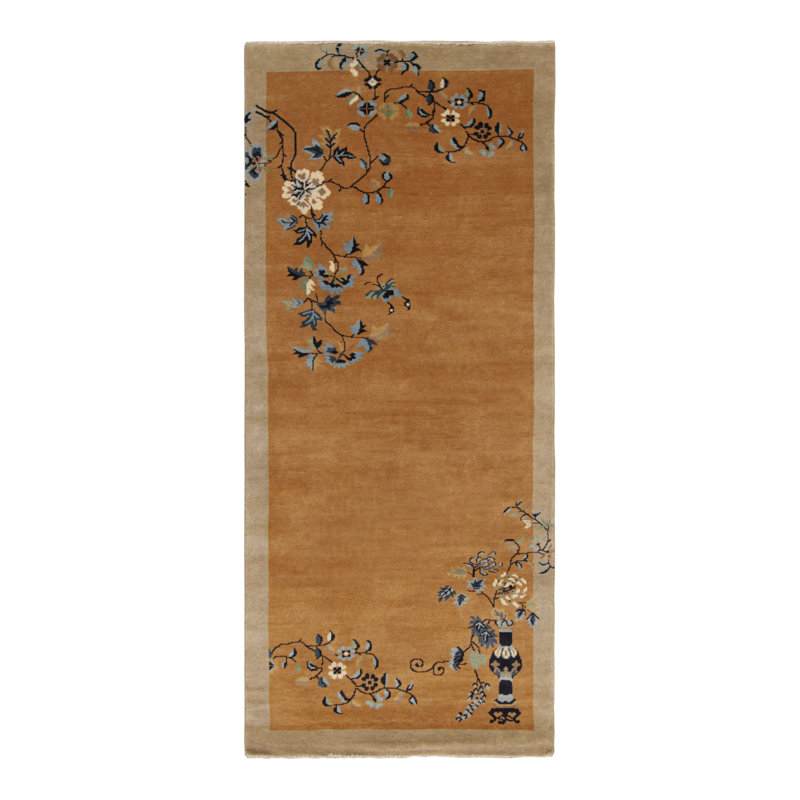 One-of-a-Kind 3'3x7'11 Hand Knotted Area Rug
