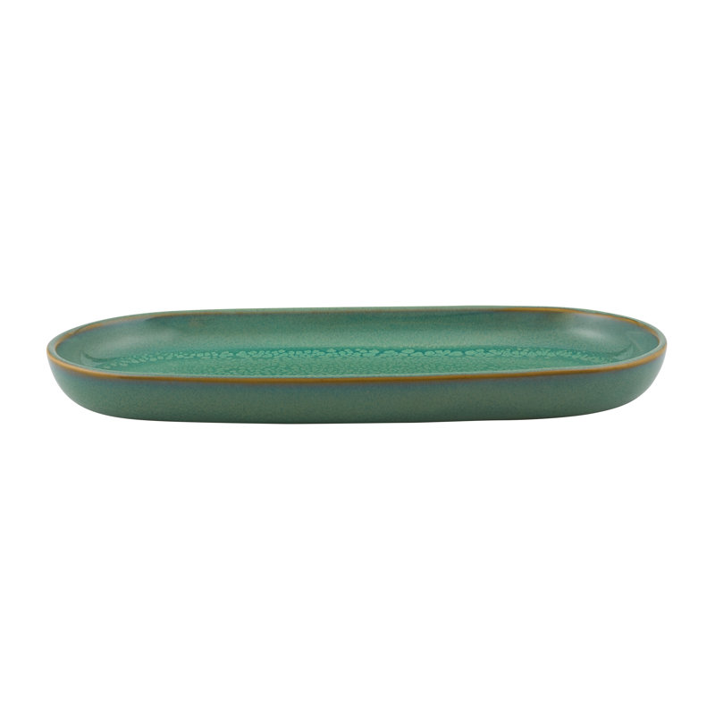 Gemstone Jade Stoneware Salad/Dessert Plate