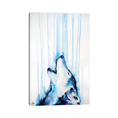 Howl 1 Piece Wrapped Canvas Painting