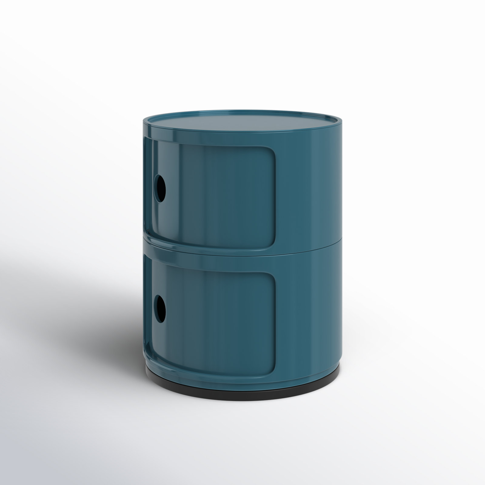 Componibili Round Modular Stacking Units, 2, Blue