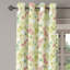 Rideau décoratif à œillets 2 panneaux Dakota Fields, 50 po x 84 po, vert pâle / rose pâle-106350607