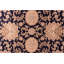 Tapis décoratif bleu marine à motif oriental tissé à la machine Atterbury-32501332