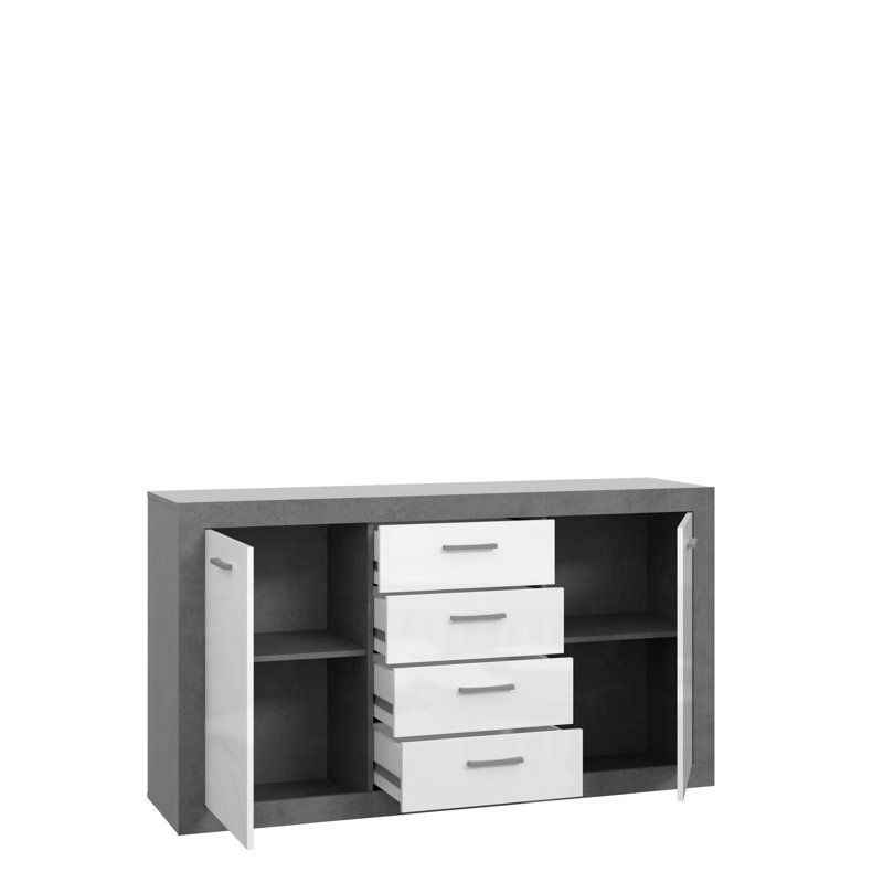 Jamiyah 152.7cm W 4 - Drawer Chest of Drawers