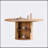 59 Inch Oval Dining Table With 2-layer Storage Shelf