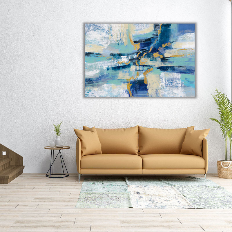 Wave Breaker - reproduction d'art sur toile, H 32 po x l 48 po
