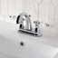 Kingston Brass Bel-Air Two-Handle 3-Hole Deck Mount 4" Centerset Bathroom Faucet with Brass Pop-Up-28284693