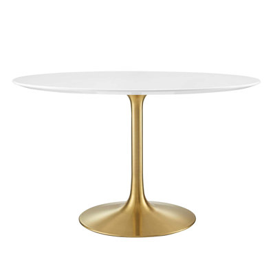Silver Orchid Fein Oval Dining Table