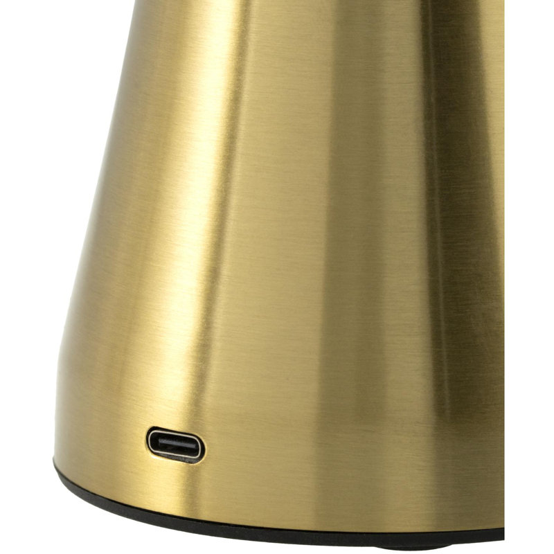 Chafdar Table Lamp, Brass