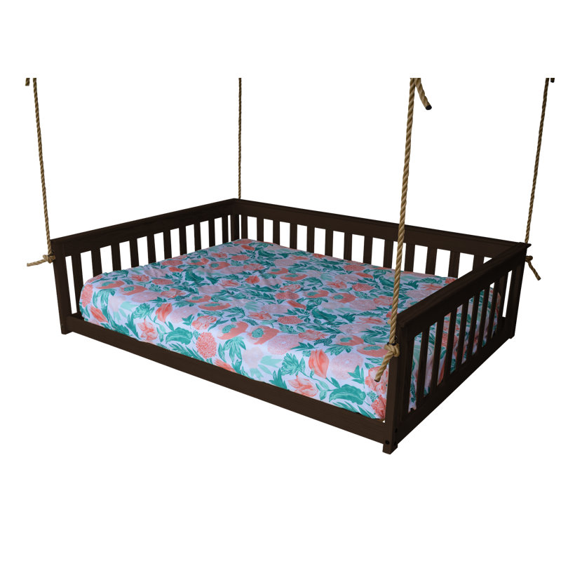 Carol Solid Wood Daybed, Rich Tobacco, Full