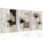 3 Piece Wrapped Canvas Print-796506947