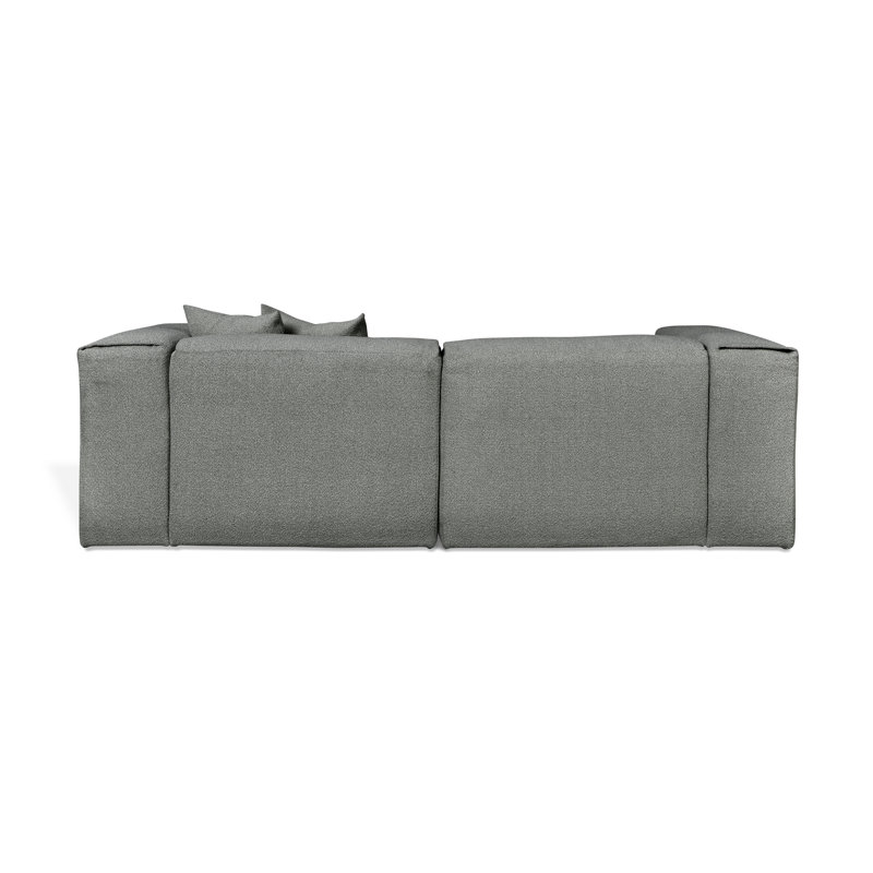 Nest Modular 3-PC Sectional, Scoria Boucle