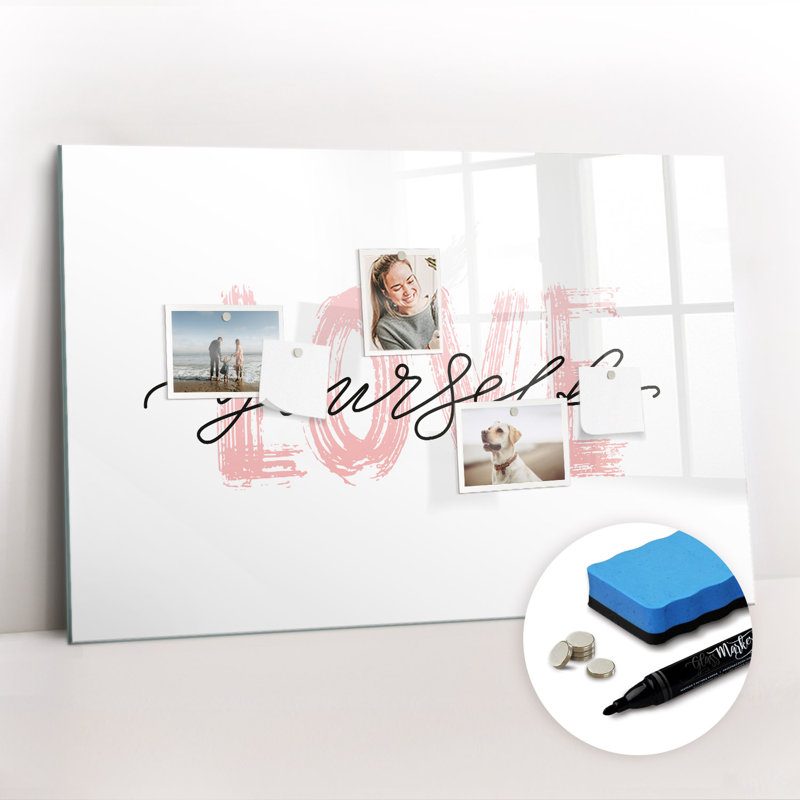 Magnetic Glass Dry Erase Board