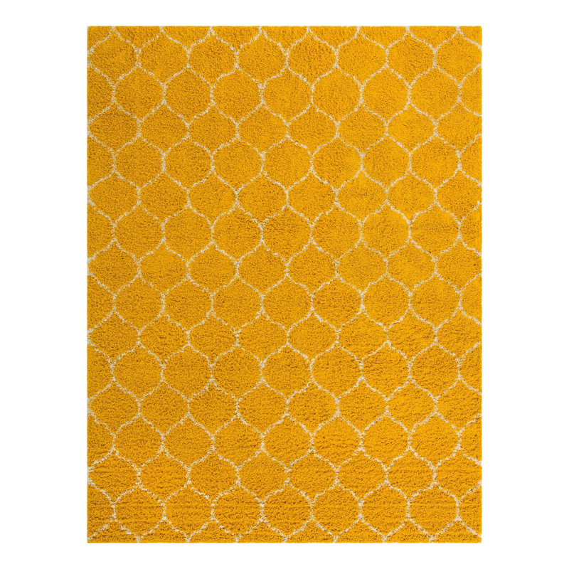 Geometric Indoor Rug, Rectangle 10'8" x 14'