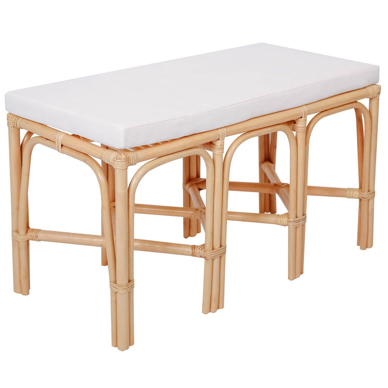 Banc en tissu Kersten