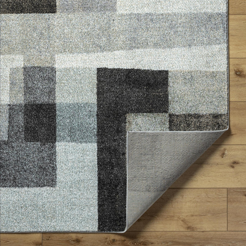 Berghildur Abstract Rug, Rectangle 7'10" x 10'