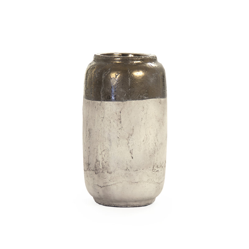 Bowker Table Vase, 14" H x 7.5" W x 7.5" D