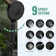 Head with Handheld, High Pressure 9 Spray Mode Showerhead with Filters,detachable shower head,Water Softener Filters Beads for Hard Water -Remove Chlorine