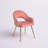 Linkoski 17.91 " H Velvet Upholstered Armchair-1850327551