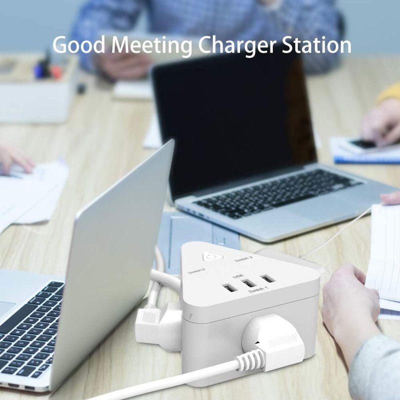 Prise de courant triangulaire Smart WiFi