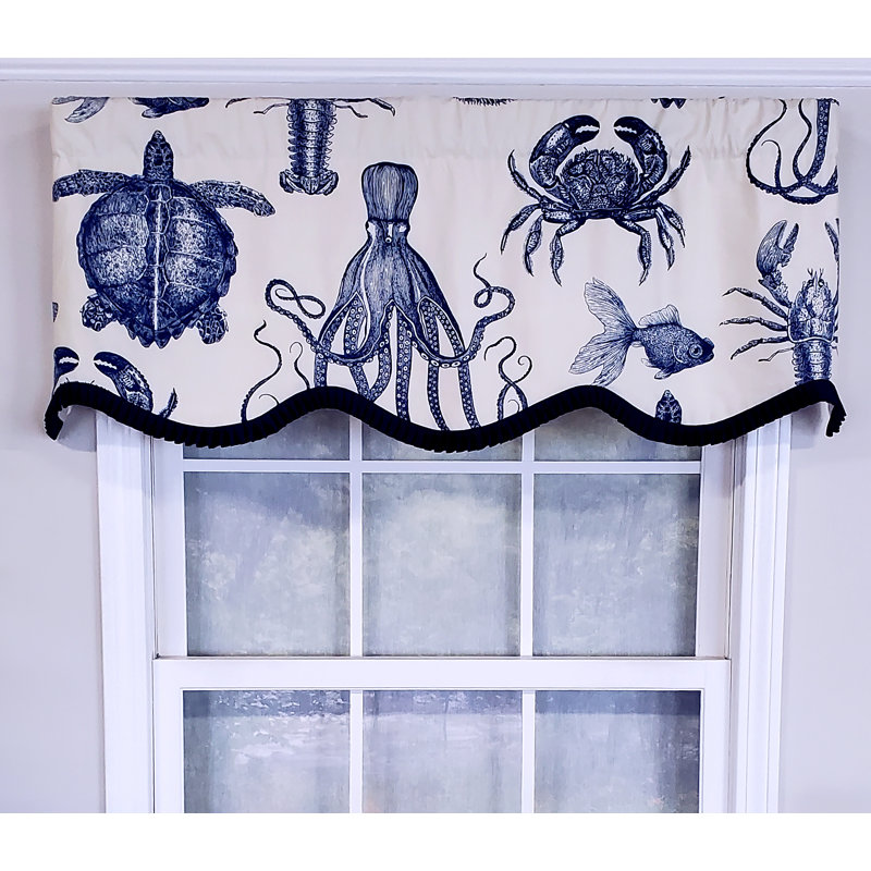 Cotton Blend Window Valance