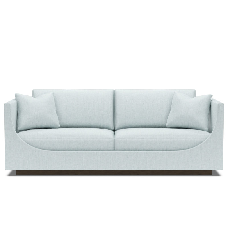 Claudette Bench Seat Sofa, 2368-21, Charcoal