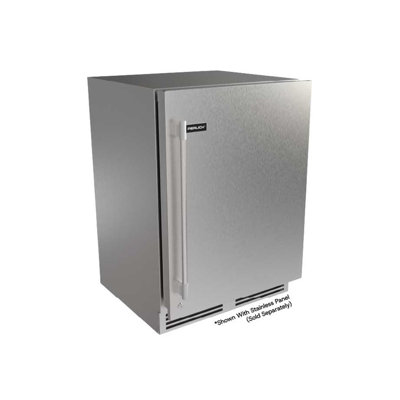 Perlick G5 Luxe - 24" Dual Zone Wine Panel Ready Reserve Solid Door