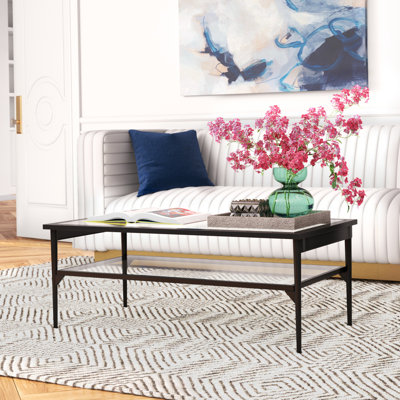 Four Leg Coffee Table with Storage